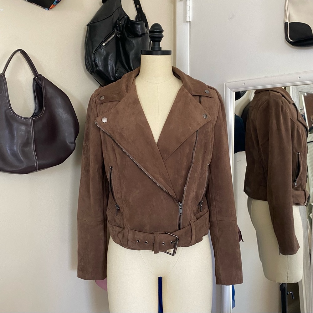 Brown Suede Jacket